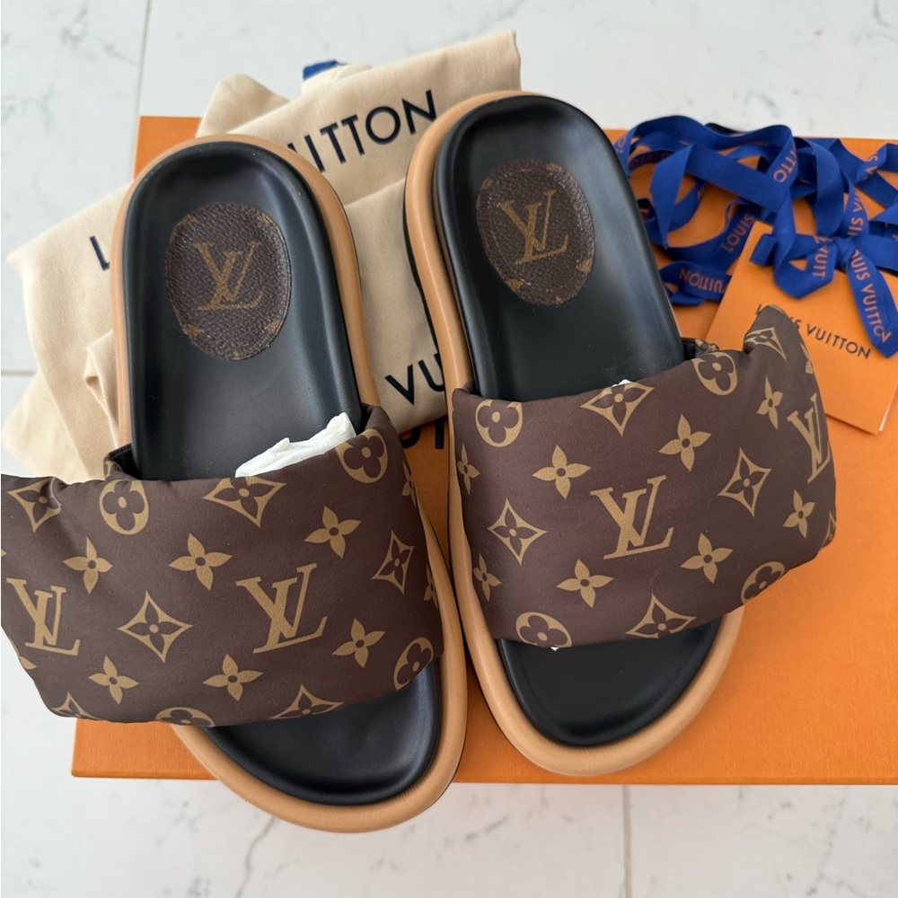 Louis Vuitton Monogram Pillow Slides